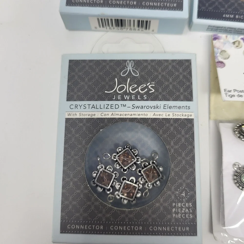 Bundle Jolee Crystalized Swarovski Jewelry Making Supplies Arts  Crafts Lot #12